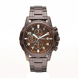 Bracelet de montre Fossil FS4645 Acier Taupe 22mm